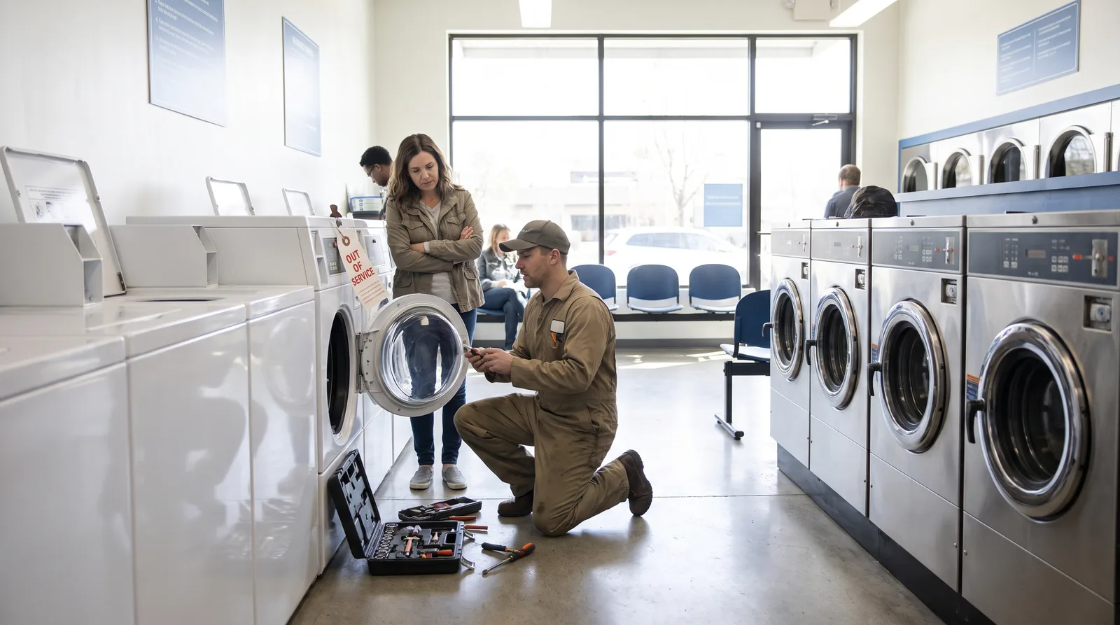 How to Handle Laundromat Repairs