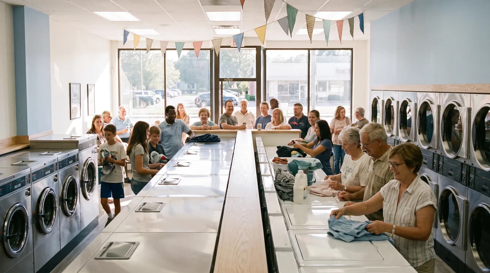 Laundromat Grand Opening and Reopening Ideas