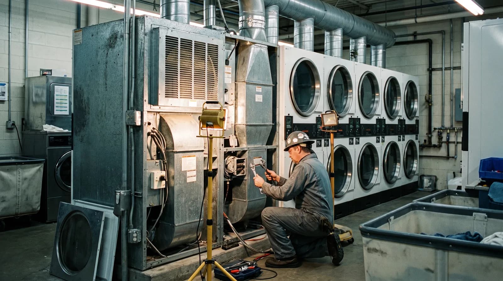 Preventive Maintenance for Commercial Washers and Dryers