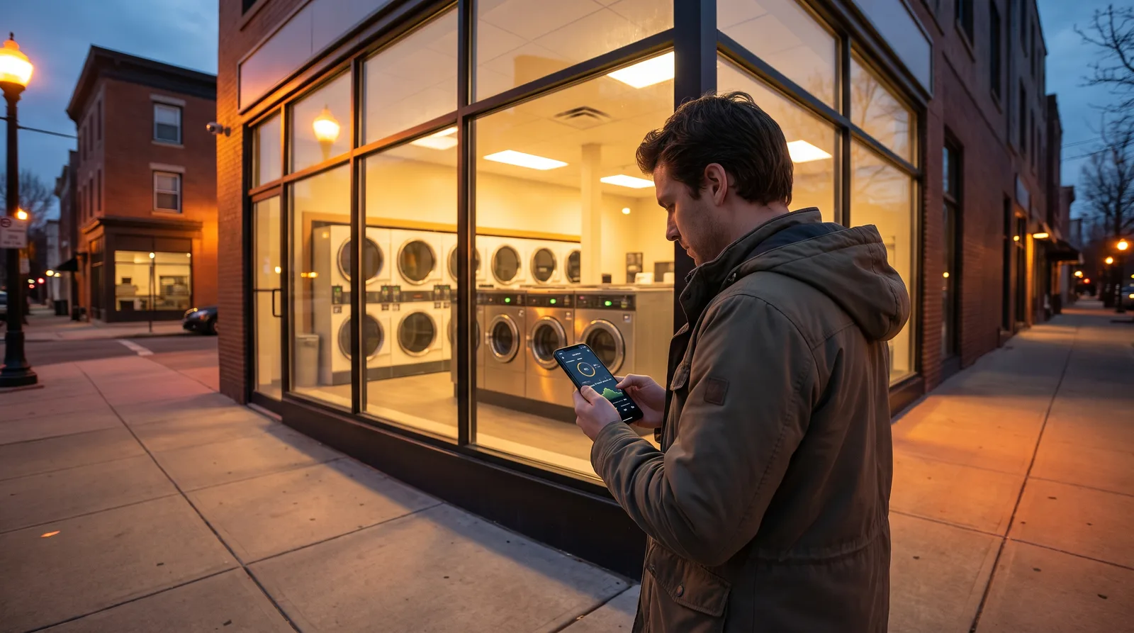 Remote Monitoring for Laundromats