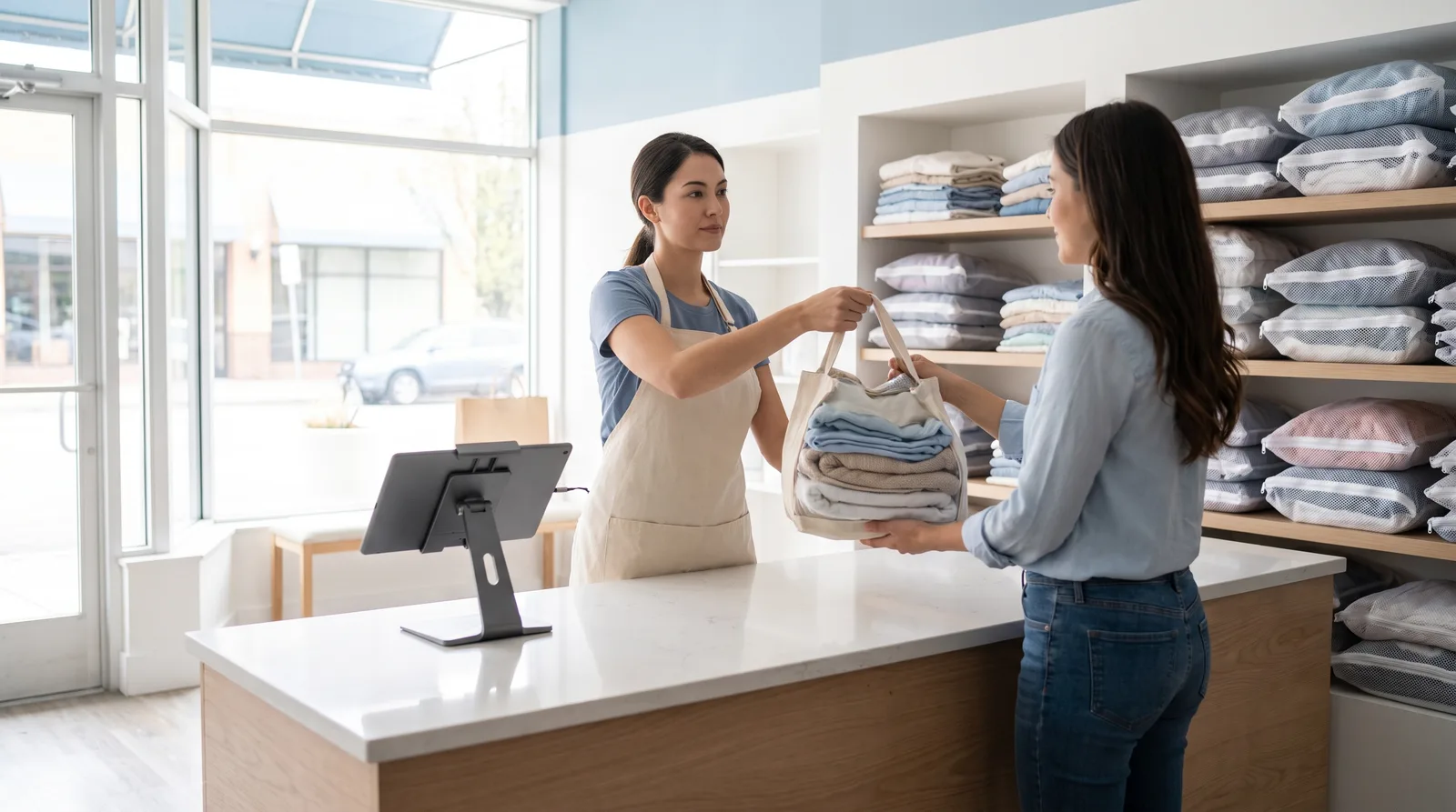 Sales Tax on Wash-and-Fold Laundry
