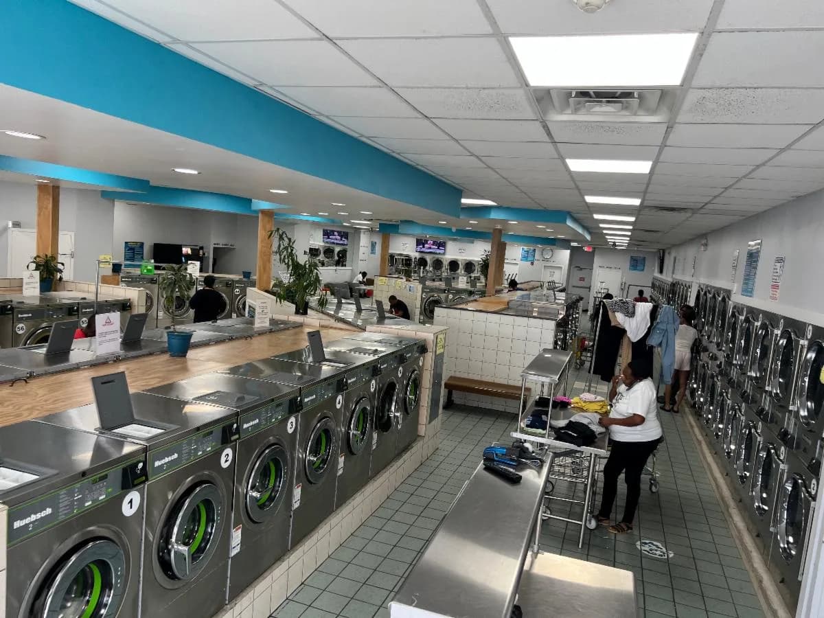 Card system renovated laundromat in Essex county